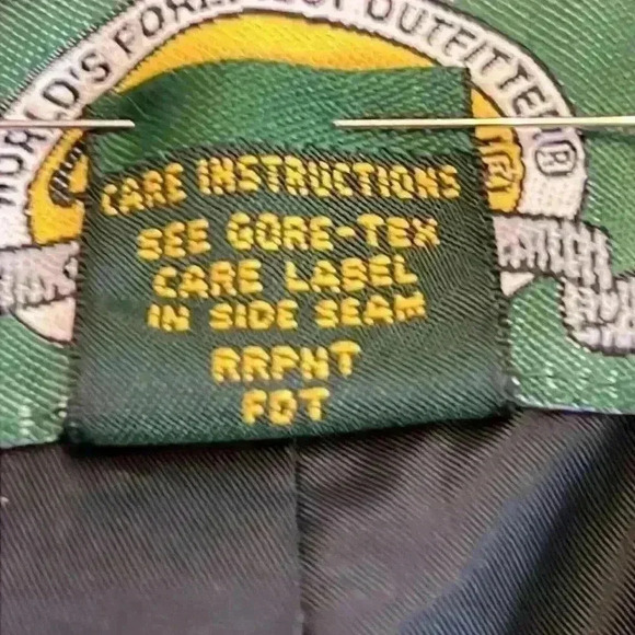 Cabela’s Men’s Gore-Tex Pants Size XL Black 100% Nylon Adjustable Elastic Waist - Picture 5 of 11